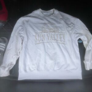 sun and valley ski and leisure resort size medium garage crew neck